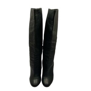 Vince Camuto Women’s Black Leather Fashion Boots Size 9B